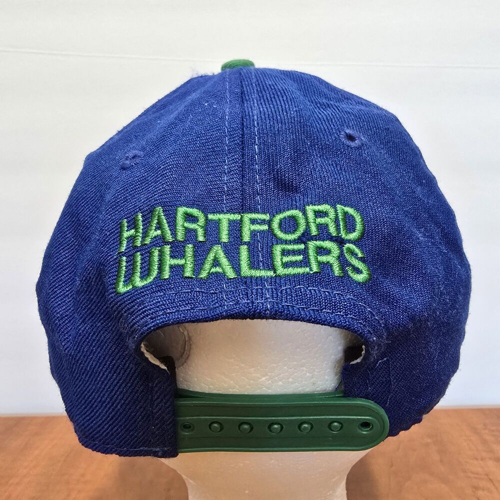 New Era 9FIFTY Vintage Hockey Hartford Whalers Adjustable Wool Snapback Hat OS - Picture 4 of 7